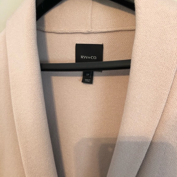 NWOT RW&Co sweater coat - Picture 2 of 3